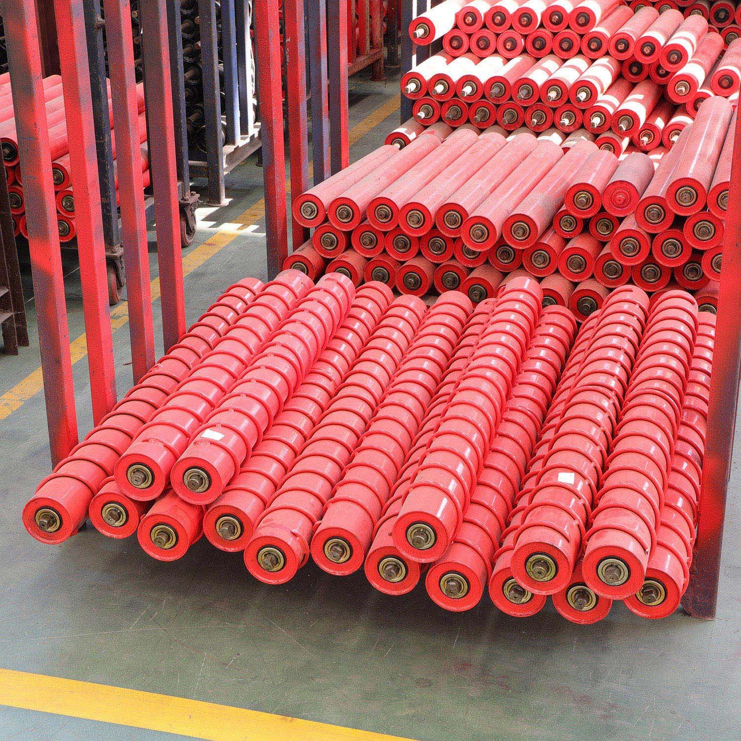 Up and down friction self-aligning roller: the intelligent guardian of stable operation of conveyor 